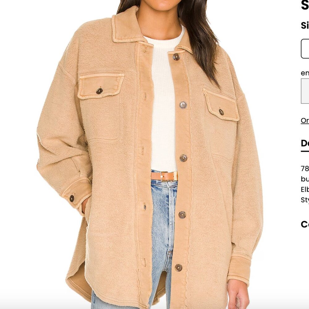 Free People Ruby Shirt Jacket